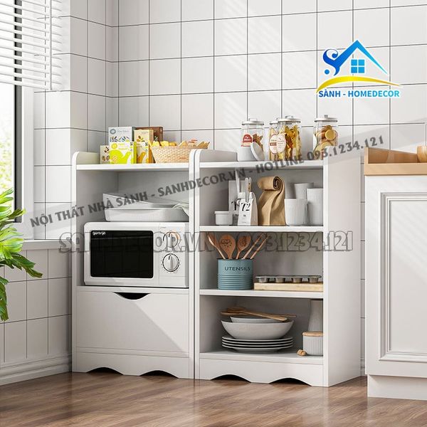  Hệ Tủ Nhà Bếp Gỗ Nhỏ Gọn - Stb144 