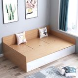 Giường ngủ gỗ có ngăn kéo hiện đại - SG101