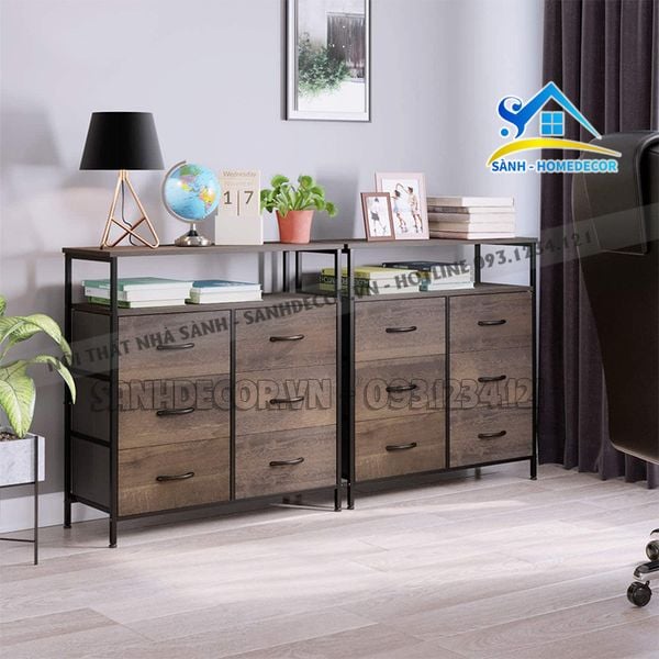  Tủ Sách Trang Trí Đa Năng - Ts44 