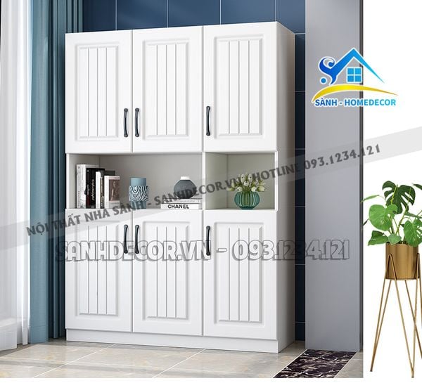  Tủ Giầy Gỗ Hàng Sơn Cao Cấp Mẫu Đẹp - Stg77 