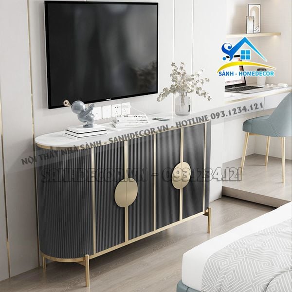  Tủ Console Gỗ Cn Sơn 2K Cao Cấp - Stb92 