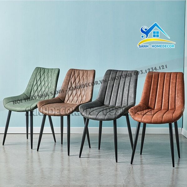  Ghế Ăn Bọc Da Êm Cao Cấp - Ga13 