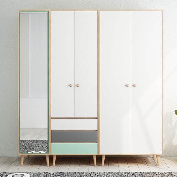  Bộ Tủ Quần Áo Bắc Âu - Tqa42 