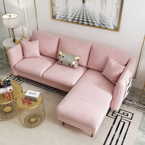 Sofa chữ L 3 chỗ kiểu Bắc Âu - SFL01