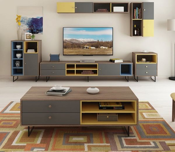  Bộ Phòng Khách 6 Món Hiện Đại - Setpk08 
