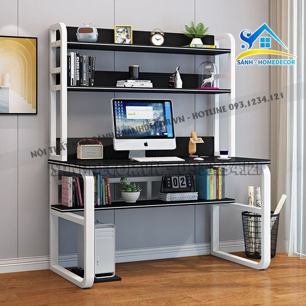 Bàn Làm Việc Thông Minh Liền Kệ Sách Đa Năng - Blv127 