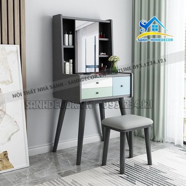  Bộ Bàn Ghế Trang Điểm Gỗ Cao Cấp - Bp61 