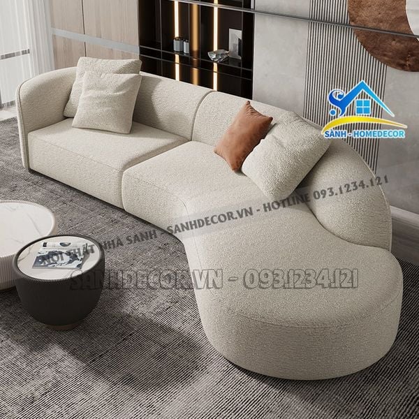  Sofa Băng Cong Mẫu Đẹp Cao Cấp - Sf96 