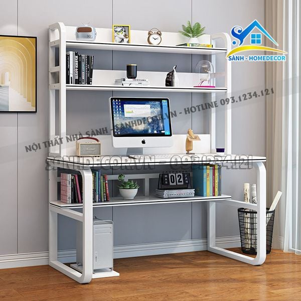  Bàn Làm Việc Thông Minh Liền Kệ Sách Đa Năng - Blv127 