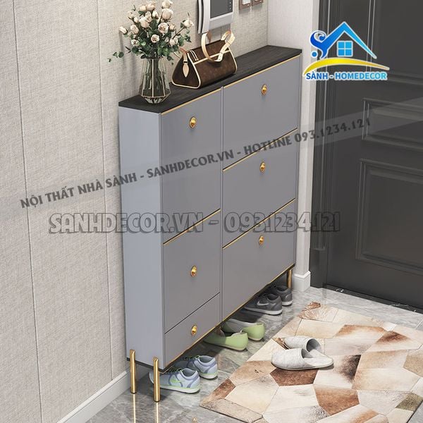 Tủ Giầy Đợt Xoay Mẫu Đẹp - Stg78 