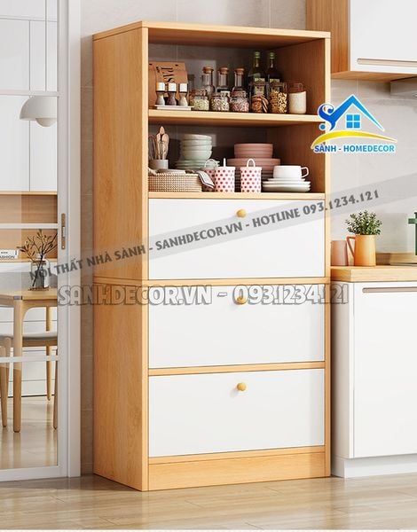  Tủ Đựng Đồ Nhà Bếp Kèm Ngăn Kéo Đa Năng - Stb137 