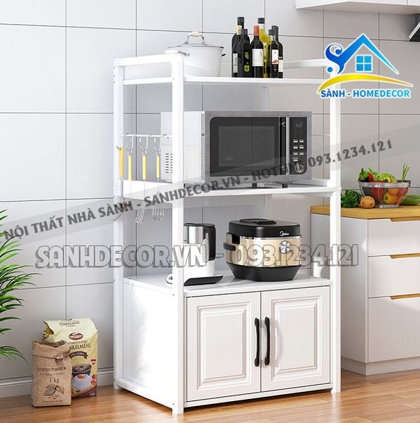  Kệ Để Lò Vi Sóng Có Ngăn Để Đồ Đa Năng - Kb56 