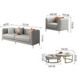 Bộ sofa phòng khách 4 món cao cấp - SF103