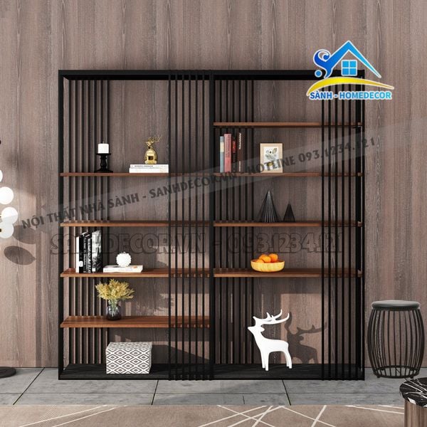  Kệ Trang Trí Khung Sắt Sơn Tĩnh Điện Chống Gỉ - Ktt100 