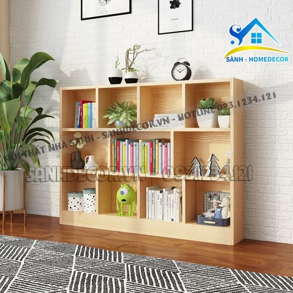  Tủ Sách - Tủ Để Đồ Chơi Cho Bé Đa Năng - Ts46 