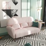 Sofa băng kiểu hồng vỏ đỗ Bắc Âu - SF22