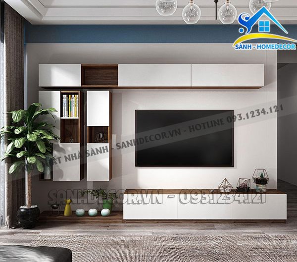  Kệ Tivi Treo Tường Hiện Đại - Sktv40 