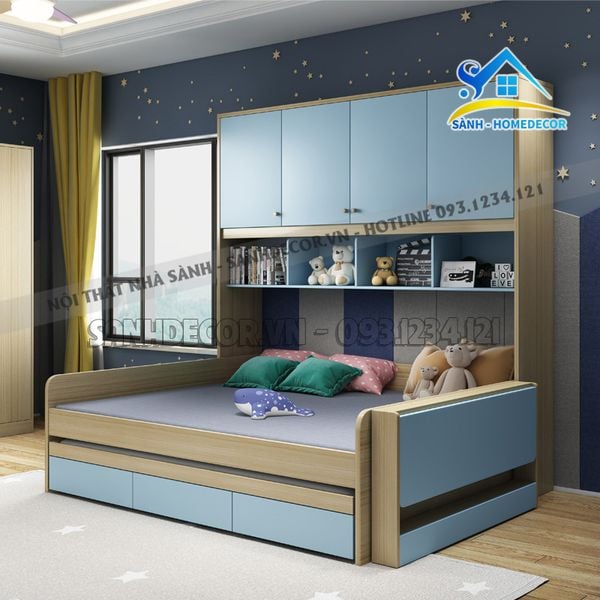  Bộ Phòng Ngủ Cho Bé Mẫu Đẹp - Bnte01 