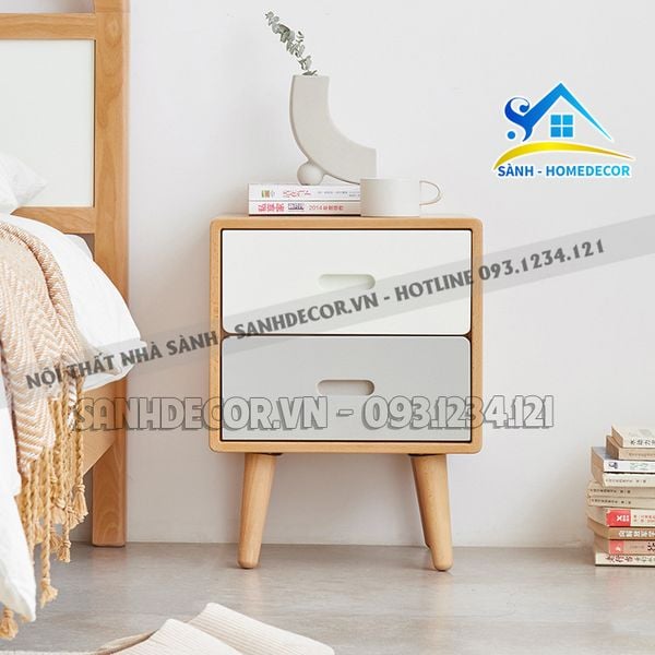  Tab Trang Trí Đầu Giường Gỗ Veneer Sồi Cao Cấp - Tab19 