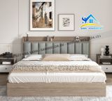 Giường ngủ gỗ bọc nệm đa năng - SG93