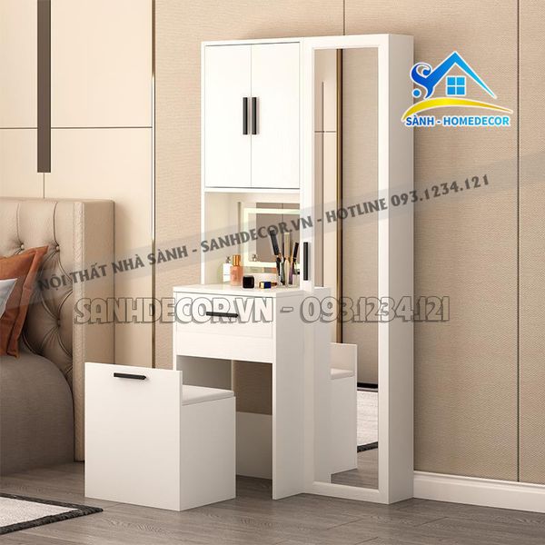  Bàn Trang Điểm Liền Gương Mẫu Cao  - Bp58 
