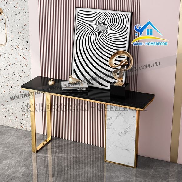  Bàn Console Trang Trí Mặt Đá Cao Cấp - Bcs01 