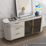 Tủ Console trang trí cánh kính cao cấp - STB83