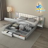 Giường ngủ bọc nệm sang trọng - SG97