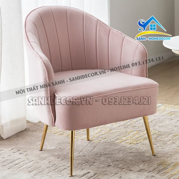  Ghế Sofa Đơn Bọc Nhung Cao Cấp - Gsfd06 