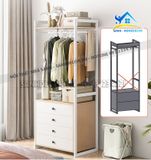 Kệ treo quần áo hiện đại nhỏ gọn - KQA11