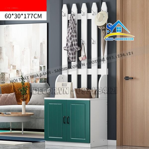  Tủ Giầy Có Kệ Treo Đồ Đa Năng - Stg75 