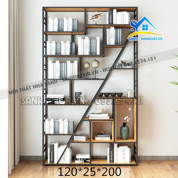  Kệ Sách Trang Trí Phòng Khách Đa Năng - Ktt111 