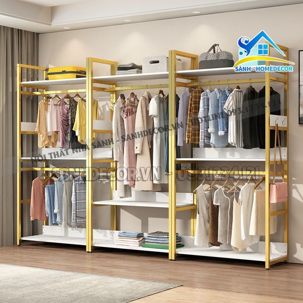  Hệ Kệ Treo Áo Quần Nhiều Tầng Đa Năng - Kqa28 