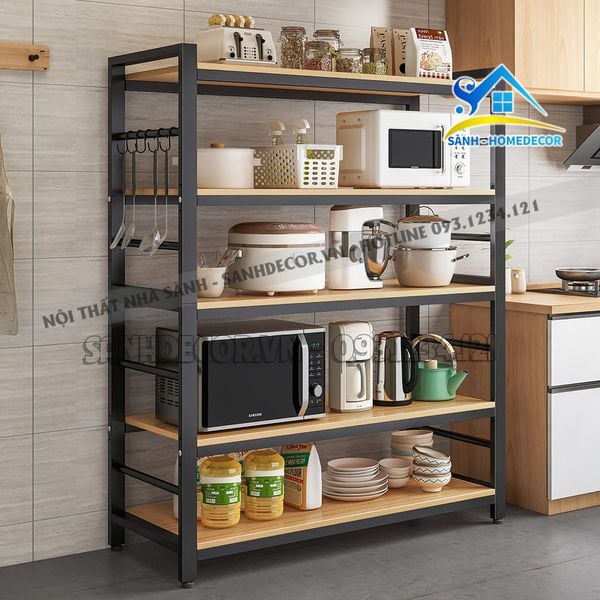  Kệ Để Lò Vi Sóng 5 Tầng Đa Năng - Kb59 