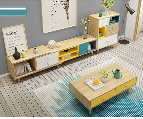  Bộ Phòng Khách 03 Món Hiện Đại - Setpk01 