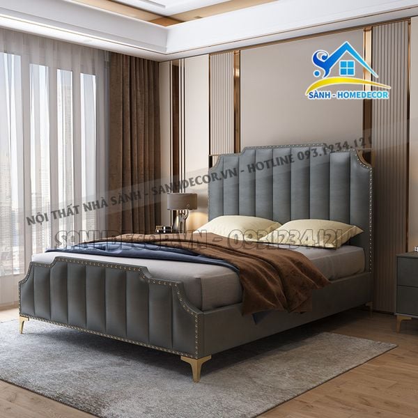  Giường Ngủ Bọc Nệm Cao Cấp Mẫu Đẹp - Sg114 