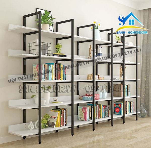  Bộ Kệ Trang Trí Phòng Khách Hiện Đại - Ktt116 