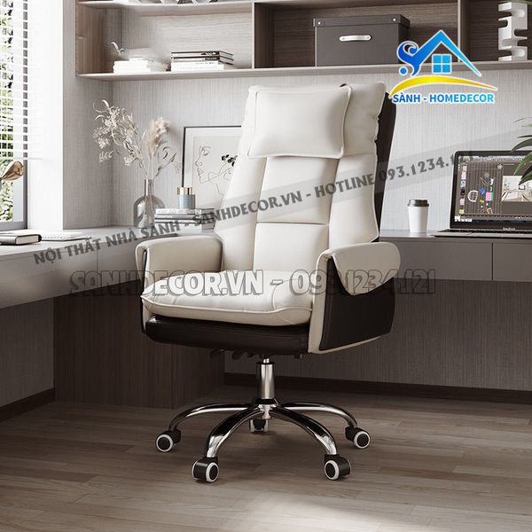 Ghế Giám Đốc Bọc Da Pu Cao Cấp - Gtp017 – Sành decor