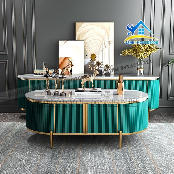  Set Phòng Khách 2 Món Mặt Đá Cao Cấp - Setpk53 