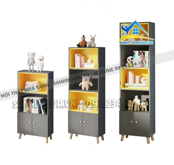  Bộ Tủ Sách Gỗ Cao Cấp Nhiều Kích Thước - Ts35 