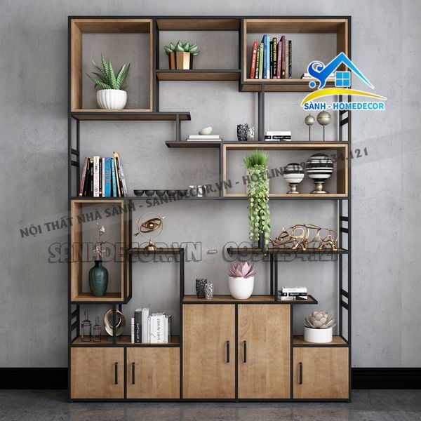  Kệ Trang Trí Phòng Khách Hiện Đại - Ktt99 