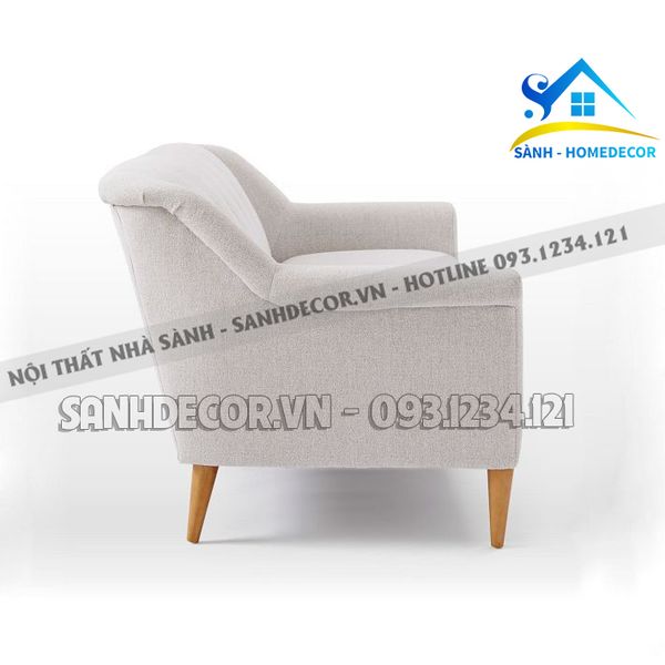  Ghế Sofa Đơn Chân Gỗ Tự Nhiên Cao Cấp - Gsfd04 