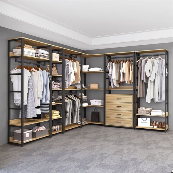  Hệ Kệ Treo Quần Áo Góc L Đa Năng - Kqa19 