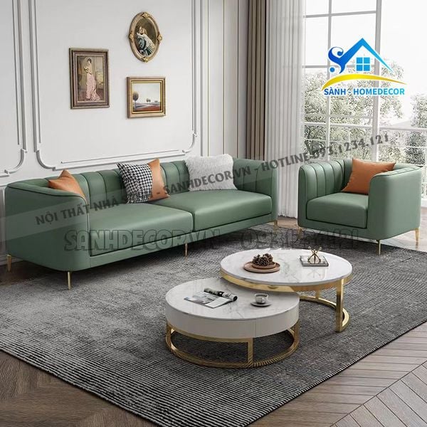  Bộ Sofa Phòng Khách 4 Món Cao Cấp - Sf103 