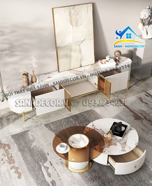  Set Phòng Khách 3 Món Cao Cấp - Setpk60 