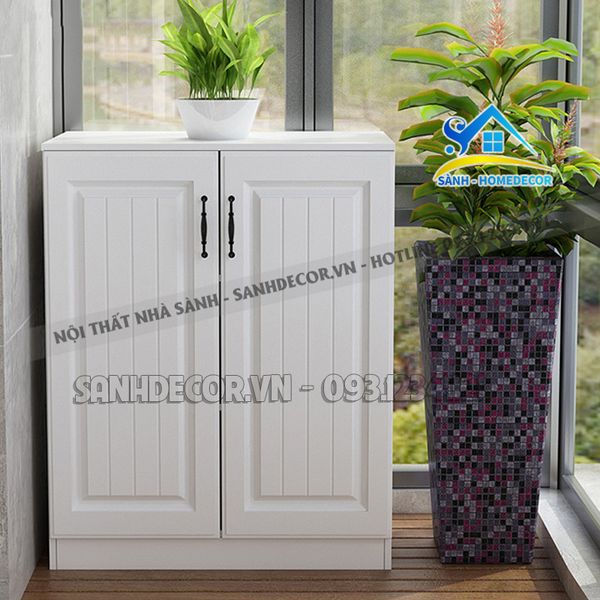  Tủ Đựng Đồ Để Ban Công Gỗ Hàng Sơn Cao Cấp - Stb79 