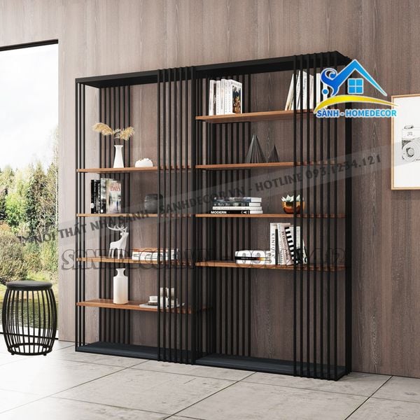  Kệ Trang Trí Khung Sắt Sơn Tĩnh Điện Chống Gỉ - Ktt100 