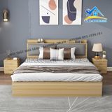 Giường ngủ gỗ bọc nệm hiện đại - SG95