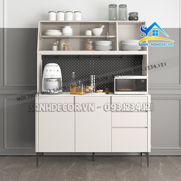  Tủ Bếp Gỗ Để Đồ Bếp Hiện Đại - Stb164 