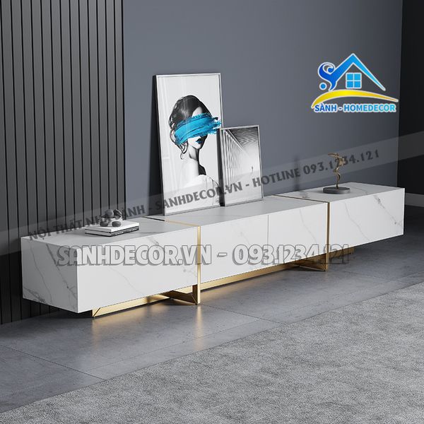  Kệ Tivi Gỗ Cn Giả Đá Cao Cấp - Sktv50 